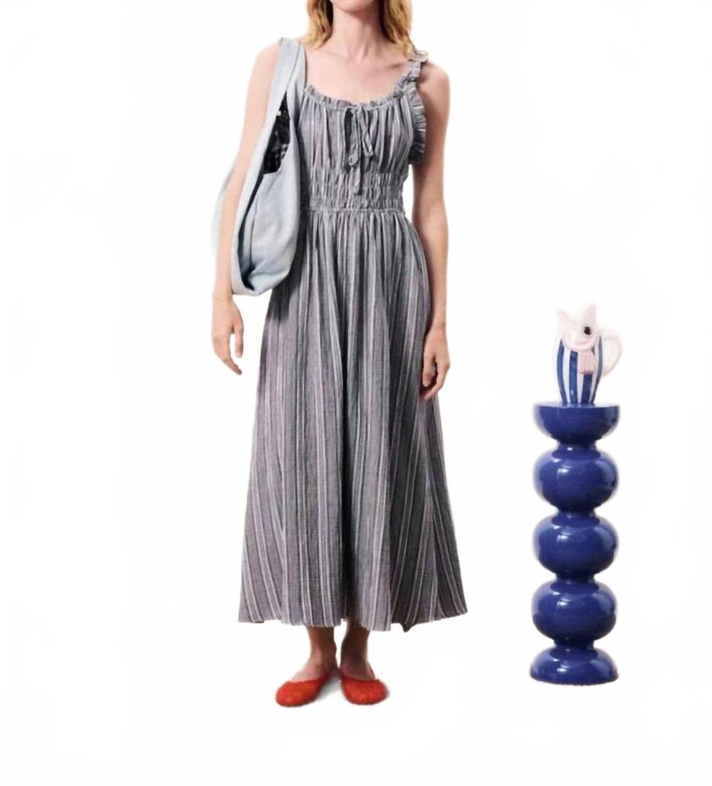 NEW FRNCH obea dress in blue